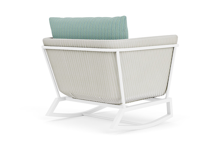 Lloyd Flanders™ Solstice Lounge Rocker - Matte White, Matte White