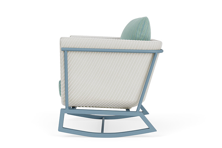 Lloyd Flanders™ Solstice Lounge Rocker - Matte White, Stillwater