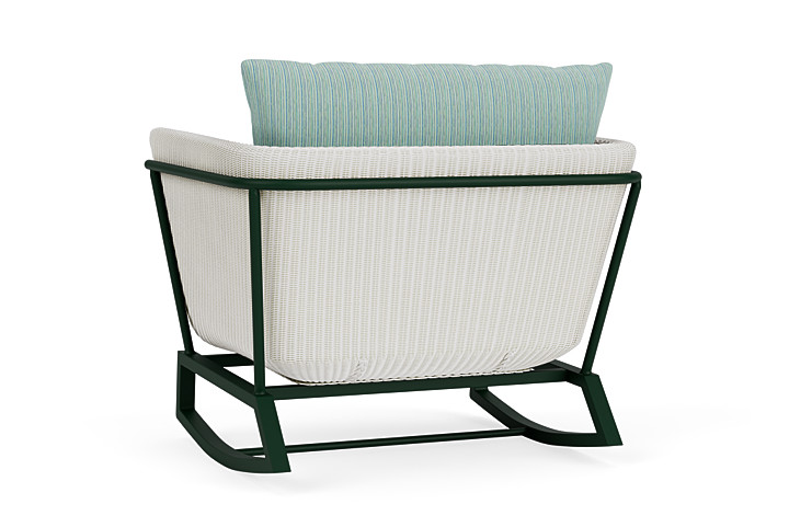 Lloyd Flanders™ Solstice Lounge Rocker - Matte White, Woodland