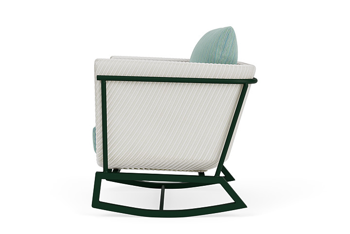 Lloyd Flanders™ Solstice Lounge Rocker - Matte White, Woodland