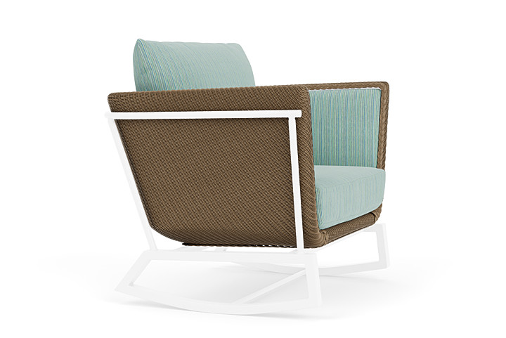 Lloyd Flanders™ Solstice Lounge Rocker - Fawn, White