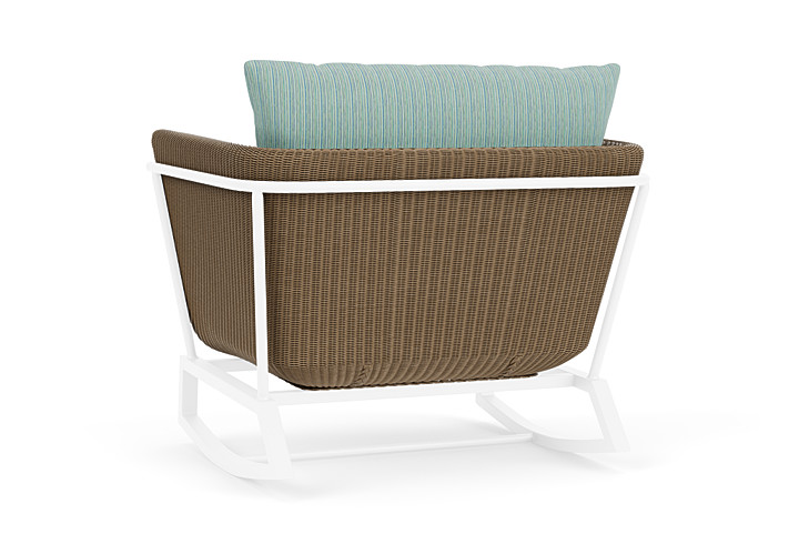 Lloyd Flanders™ Solstice Lounge Rocker - Fawn, White