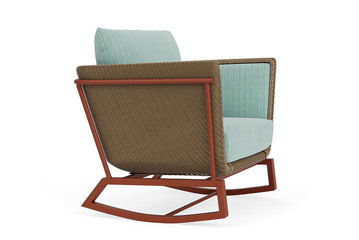 Lloyd Flanders™ Solstice Lounge Rocker - Fawn, Terracotta