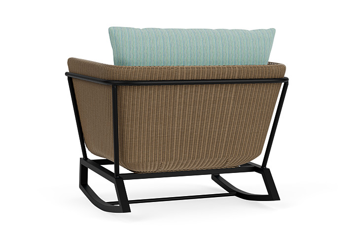 Lloyd Flanders™ Solstice Lounge Rocker - Fawn, Ebony