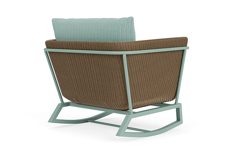 Lloyd Flanders™ Solstice Lounge Rocker - Fawn, Sea Glass