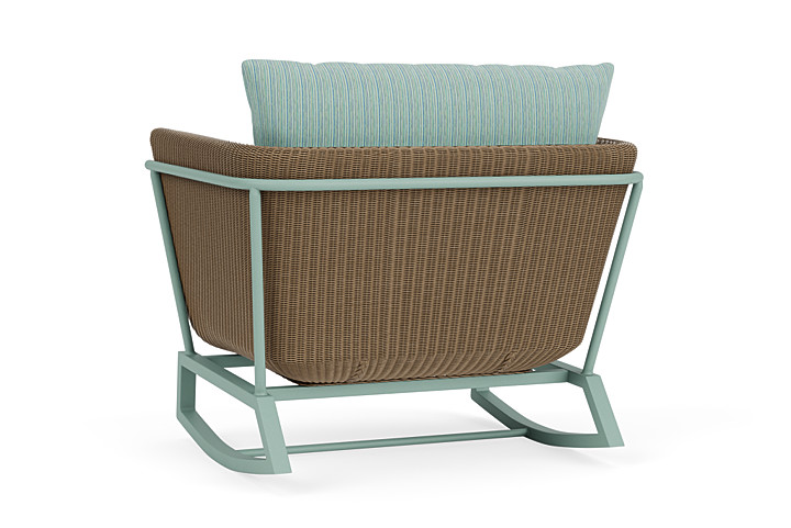 Lloyd Flanders™ Solstice Lounge Rocker - Fawn, Sea Glass