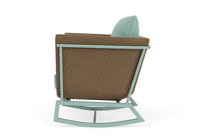 Lloyd Flanders™ Solstice Lounge Rocker - Fawn, Sea Glass