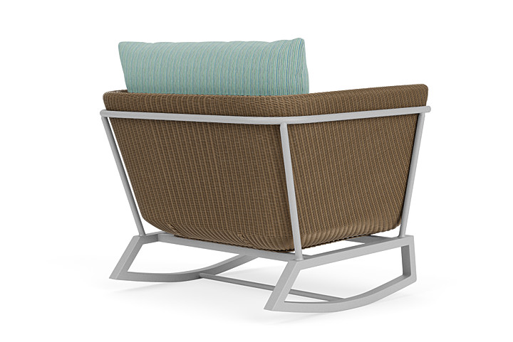 Lloyd Flanders™ Solstice Lounge Rocker - Fawn, Metallic Silver