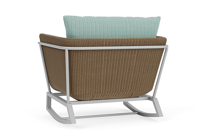 Lloyd Flanders™ Solstice Lounge Rocker - Fawn, Metallic Silver