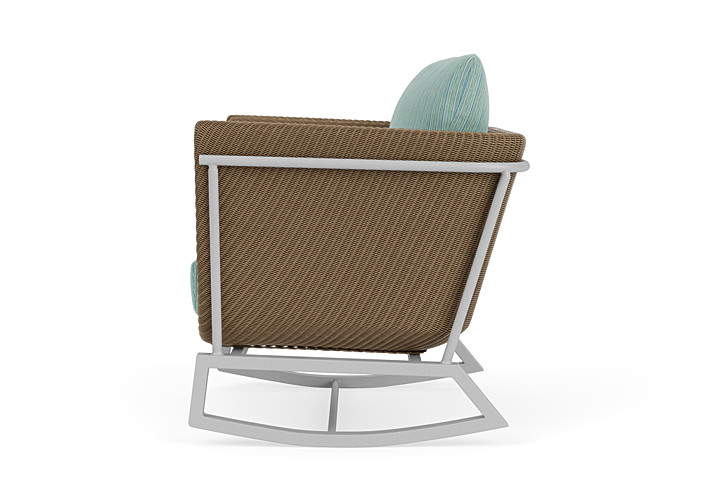 Lloyd Flanders™ Solstice Lounge Rocker - Fawn, Metallic Silver