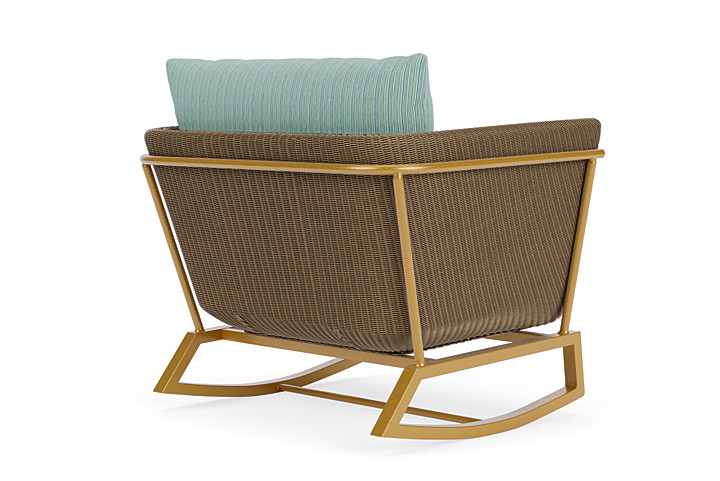 Lloyd Flanders™ Solstice Lounge Rocker - Fawn, Metallic Gold