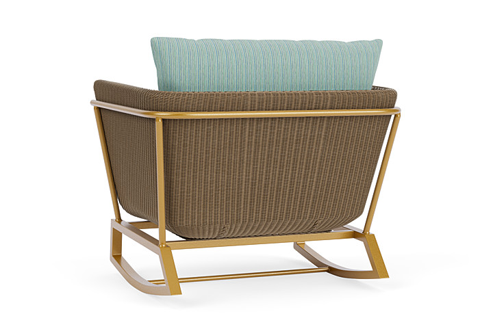 Lloyd Flanders™ Solstice Lounge Rocker - Fawn, Metallic Gold