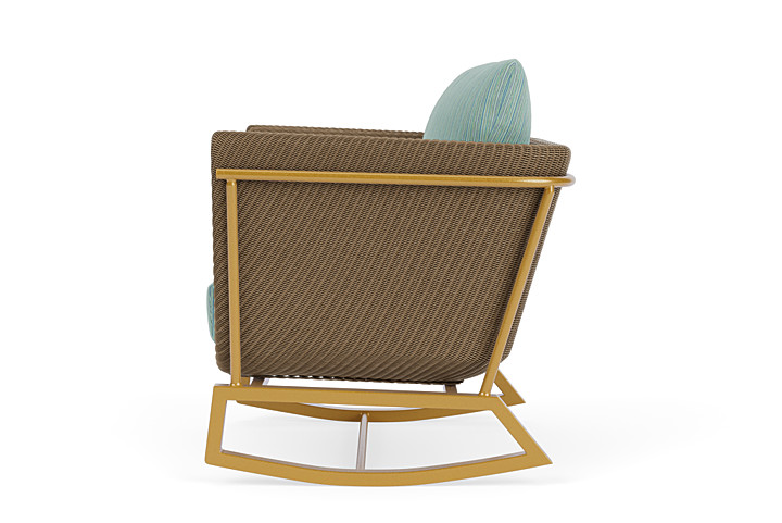 Lloyd Flanders™ Solstice Lounge Rocker - Fawn, Metallic Gold