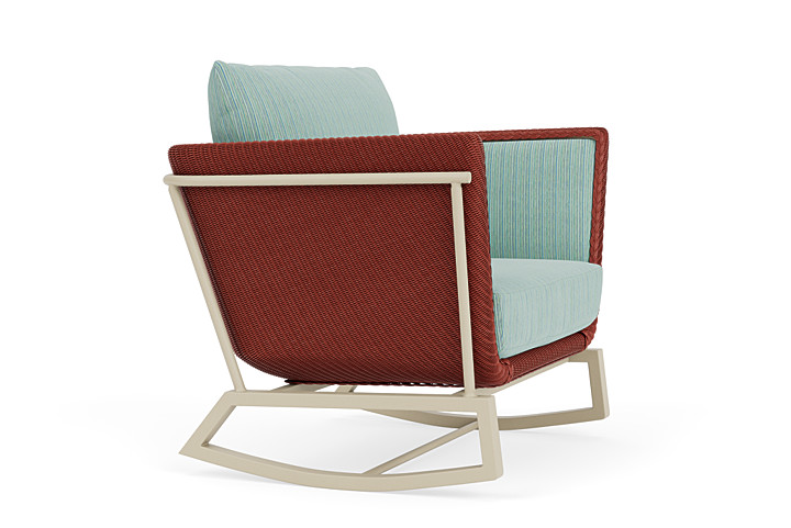 Lloyd Flanders™ Solstice Lounge Rocker - Terracotta, Linen