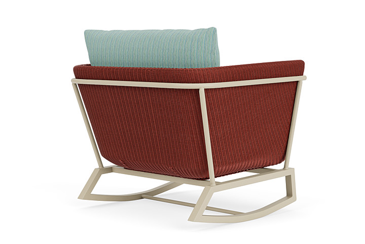 Lloyd Flanders™ Solstice Lounge Rocker - Terracotta, Linen