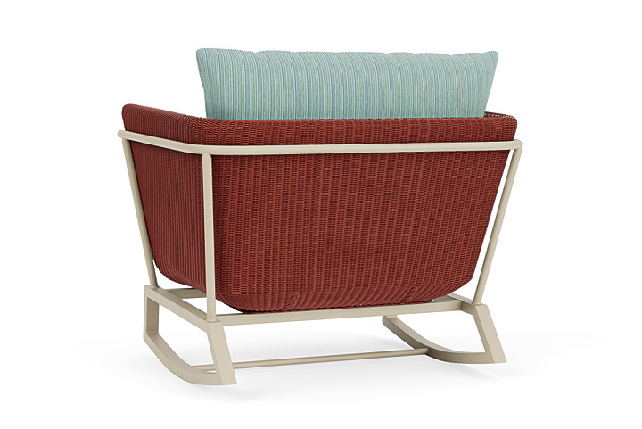 Lloyd Flanders™ Solstice Lounge Rocker - Terracotta, Linen