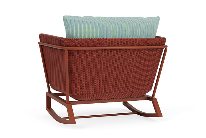 Lloyd Flanders™ Solstice Lounge Rocker - Terracotta, Terracotta