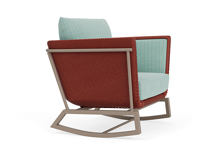 Lloyd Flanders™ Solstice Lounge Rocker - Terracotta, French Beige