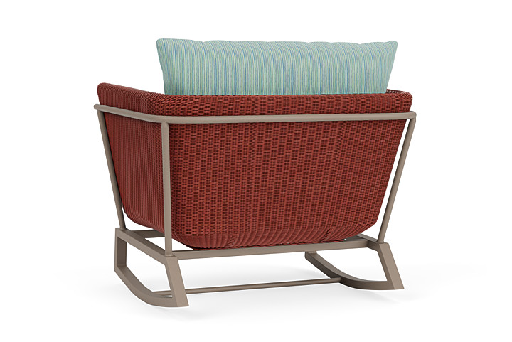 Lloyd Flanders™ Solstice Lounge Rocker - Terracotta, French Beige