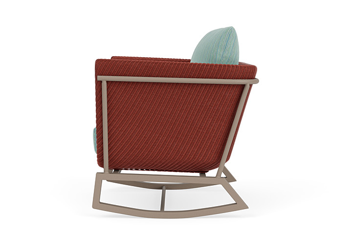 Lloyd Flanders™ Solstice Lounge Rocker - Terracotta, French Beige