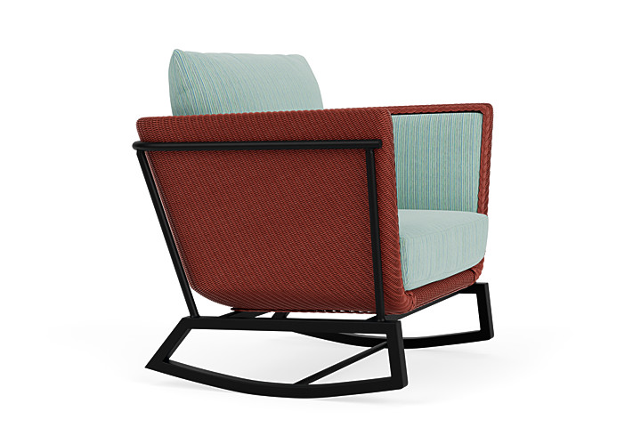 Lloyd Flanders™ Solstice Lounge Rocker - Terracotta, Ebony