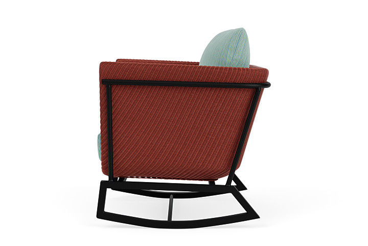 Lloyd Flanders™ Solstice Lounge Rocker - Terracotta, Ebony