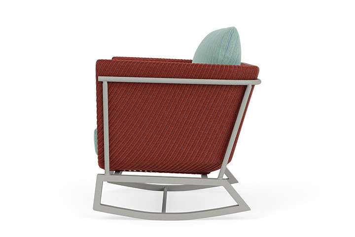 Lloyd Flanders™ Solstice Lounge Rocker - Terracotta, Platinum