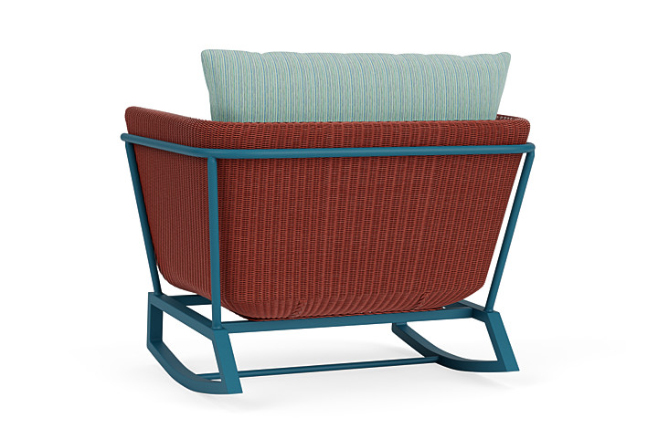 Lloyd Flanders™ Solstice Lounge Rocker - Terracotta, Peacock