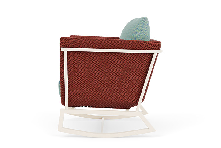 Lloyd Flanders™ Solstice Lounge Rocker - Terracotta, Ivory