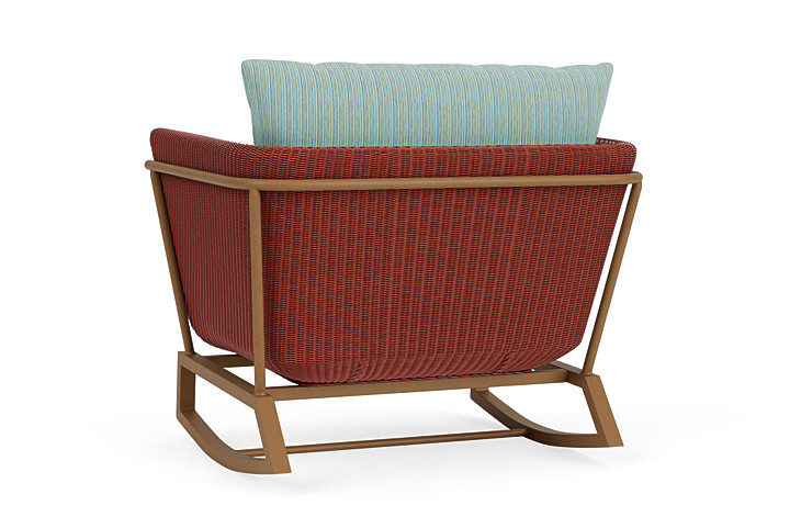 Lloyd Flanders™ Solstice Lounge Rocker - Terracotta, Hickory