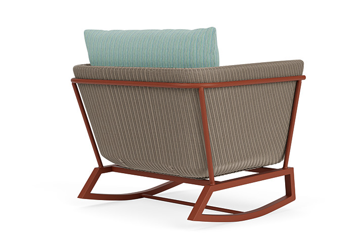 Lloyd Flanders™ Solstice Lounge Rocker - French Beige, Terracotta