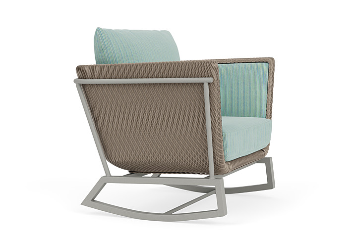 Lloyd Flanders™ Solstice Lounge Rocker - French Beige, Platinum