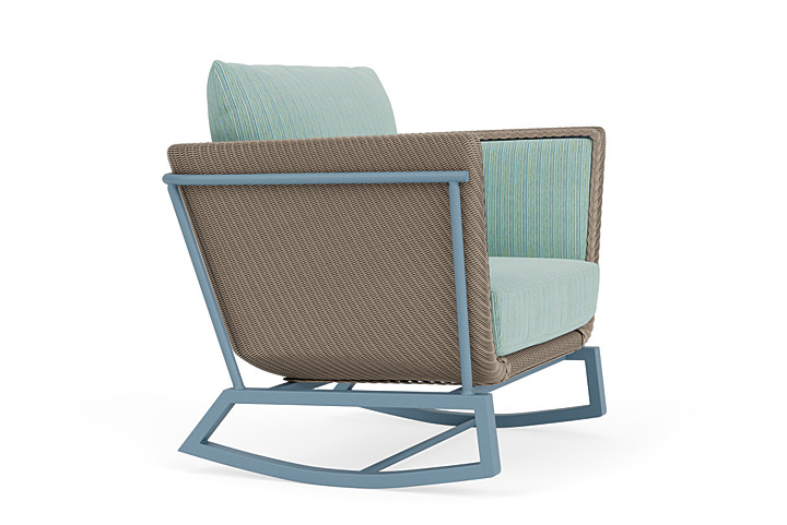 Lloyd Flanders™ Solstice Lounge Rocker - French Beige, Stillwater