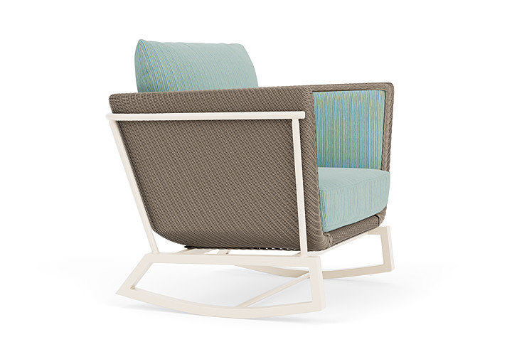 Lloyd Flanders™ Solstice Lounge Rocker - French Beige, Ivory