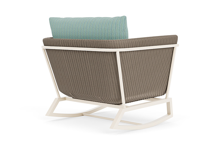 Lloyd Flanders™ Solstice Lounge Rocker - French Beige, Ivory