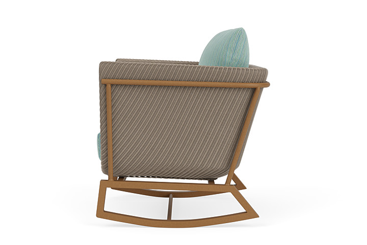 Lloyd Flanders™ Solstice Lounge Rocker - French Beige, Hickory