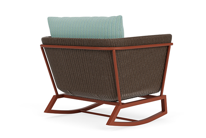 Lloyd Flanders™ Solstice Lounge Rocker - Bark, Terracotta