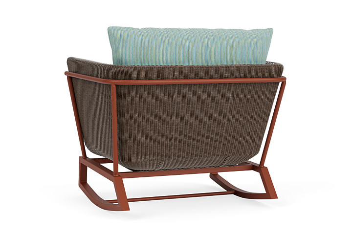 Lloyd Flanders™ Solstice Lounge Rocker - Bark, Terracotta