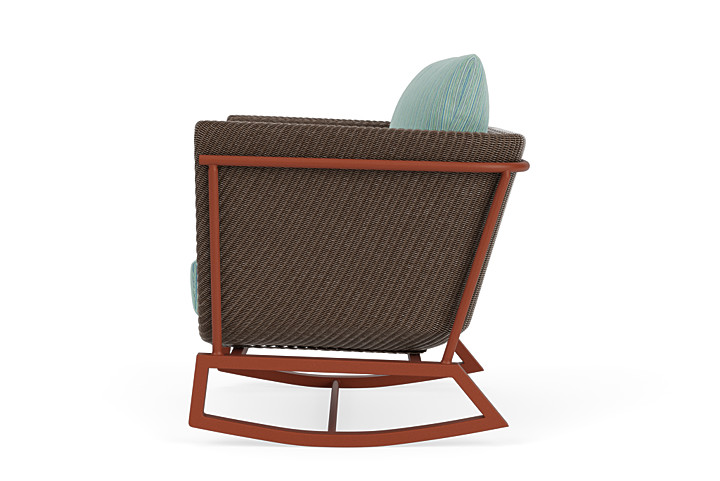 Lloyd Flanders™ Solstice Lounge Rocker - Bark, Terracotta