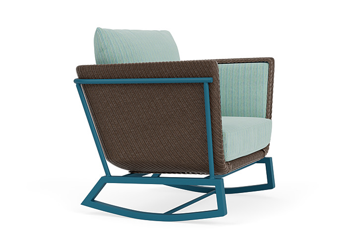 Lloyd Flanders™ Solstice Lounge Rocker - Bark, Peacock