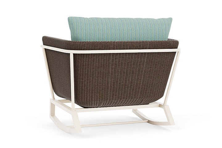 Lloyd Flanders™ Solstice Lounge Rocker - Bark, Ivory