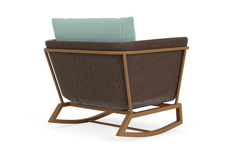 Lloyd Flanders™ Solstice Lounge Rocker - Bark, Hickory