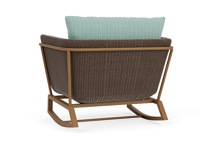 Lloyd Flanders™ Solstice Lounge Rocker - Bark, Hickory