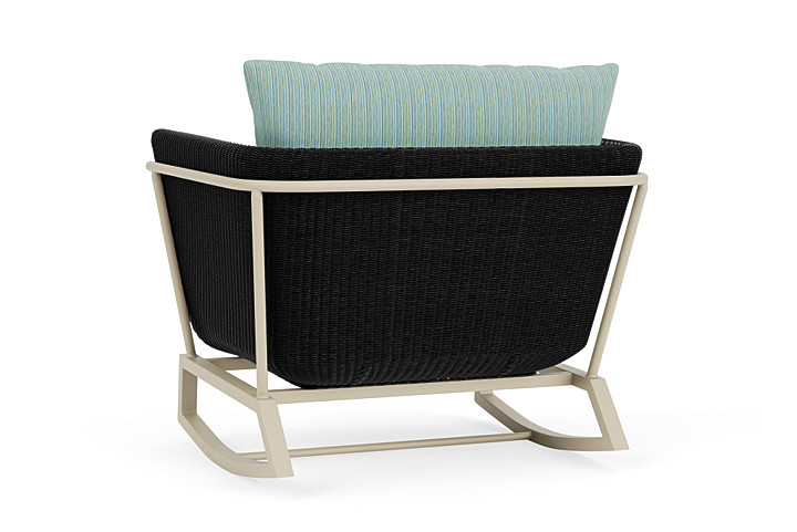 Lloyd Flanders™ Solstice Lounge Rocker - Ebony, Linen