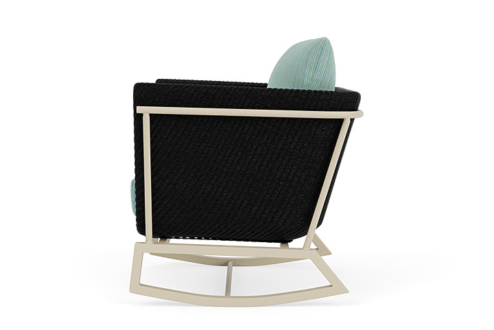 Lloyd Flanders™ Solstice Lounge Rocker - Ebony, Linen