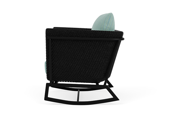 Lloyd Flanders™ Solstice Lounge Rocker - Ebony, Ebony