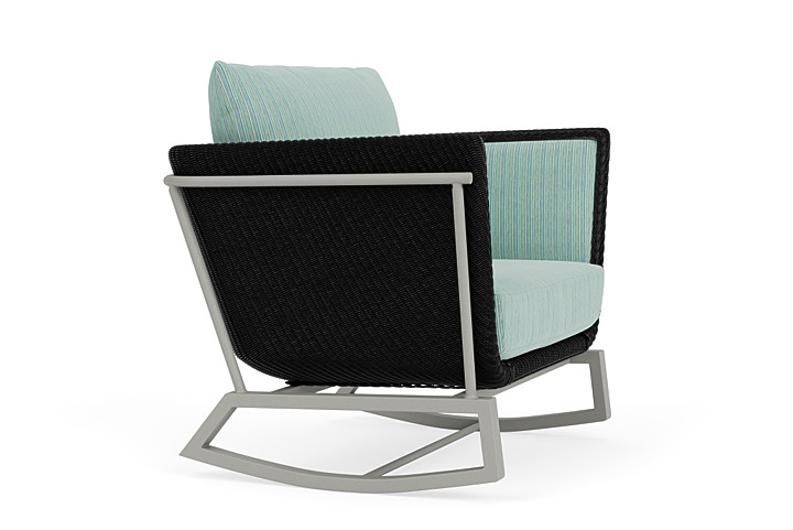 Lloyd Flanders™ Solstice Lounge Rocker - Ebony, Platinum