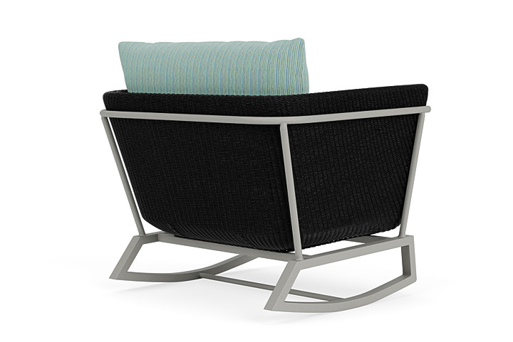 Lloyd Flanders™ Solstice Lounge Rocker - Ebony, Platinum