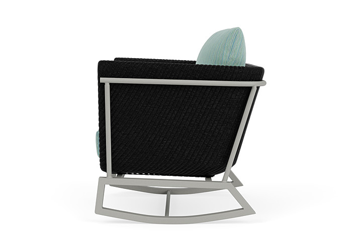 Lloyd Flanders™ Solstice Lounge Rocker - Ebony, Platinum