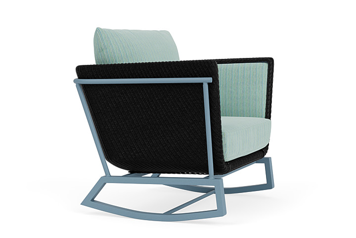 Lloyd Flanders™ Solstice Lounge Rocker - Ebony, Stillwater